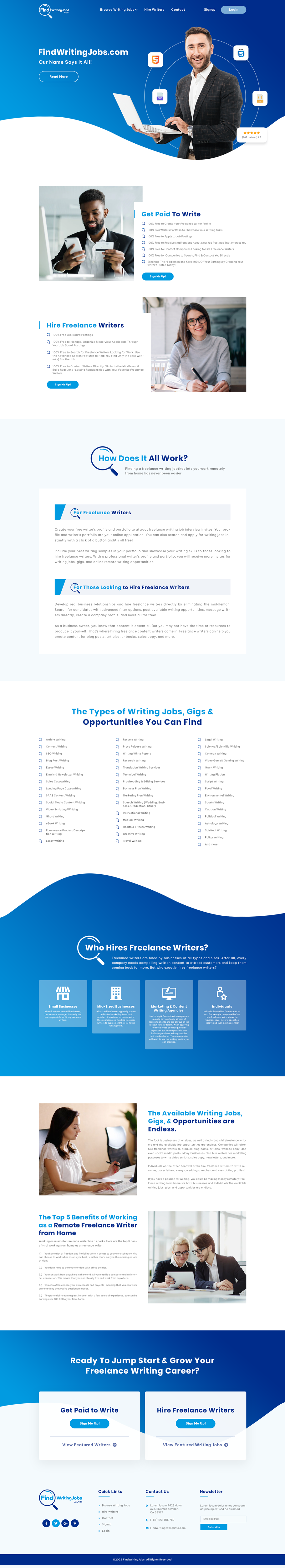 Web Design by Ziaul Haque for this project | Design #29580465