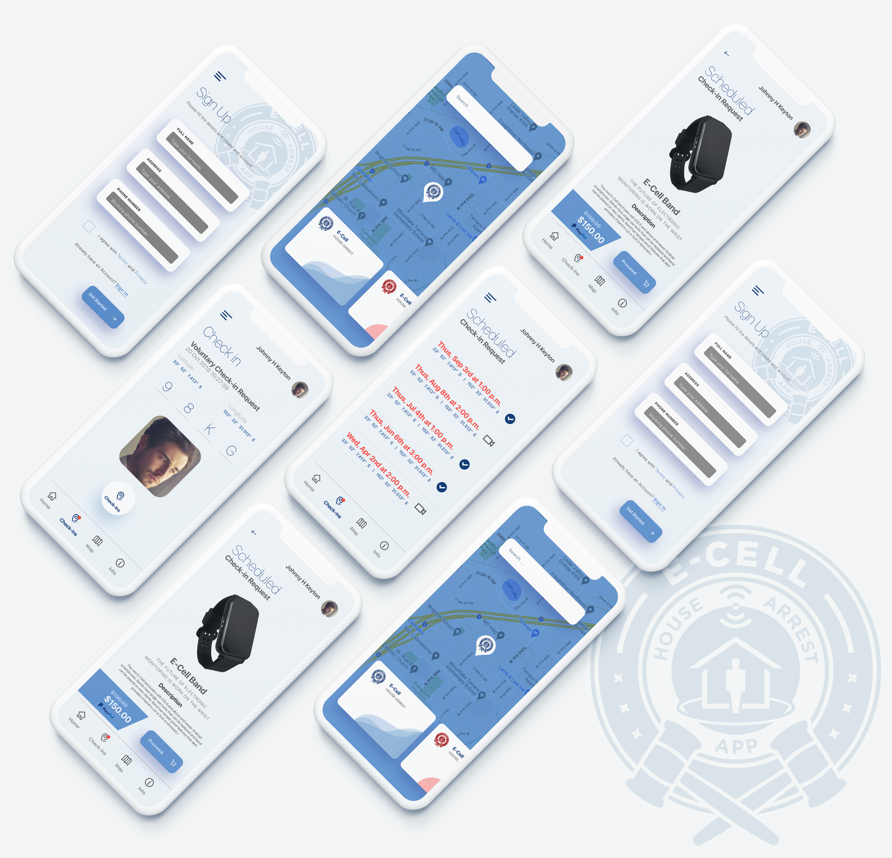 App Design by AppGeek for E-cell,inc | Design #29675373