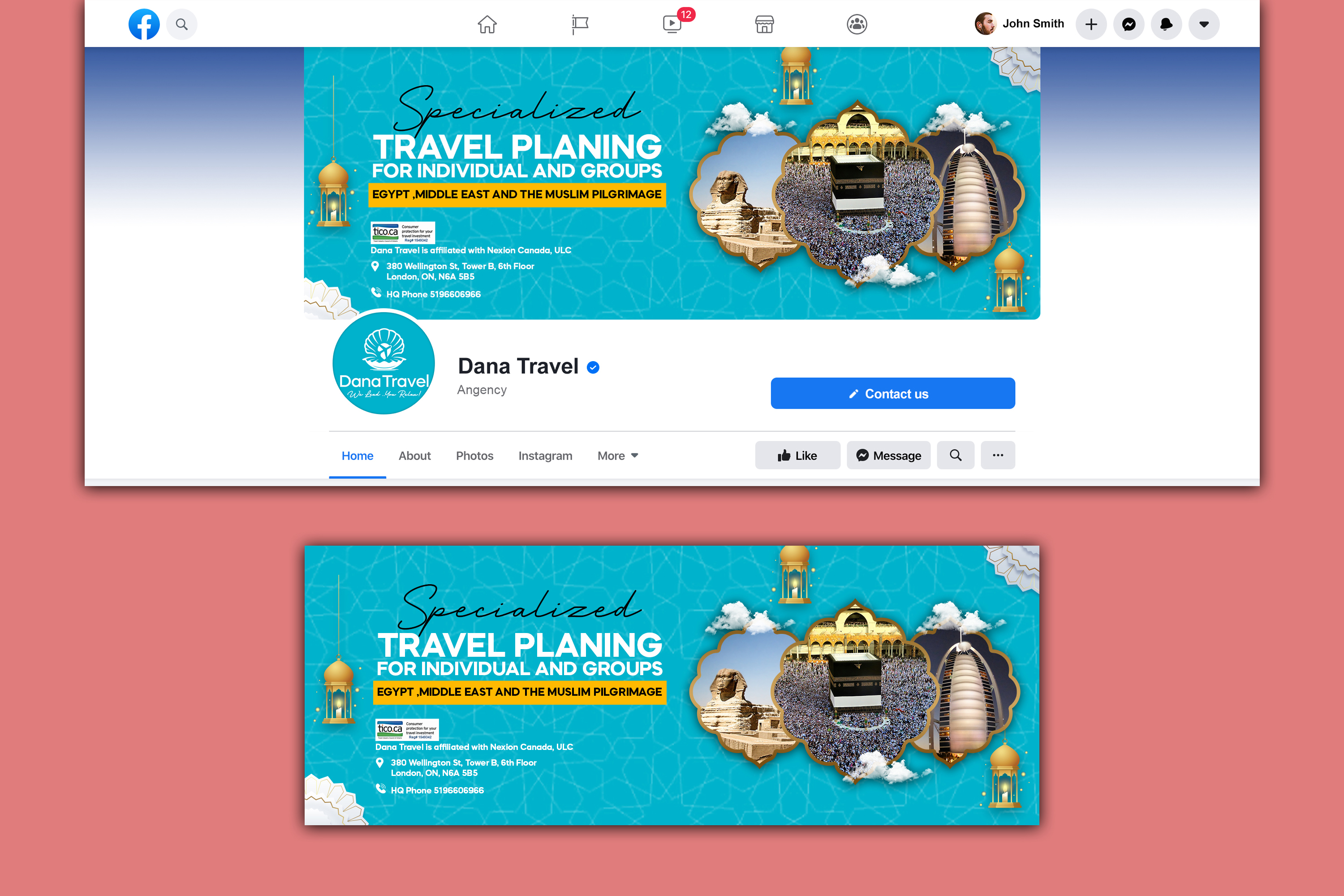 Facebook Design by nguruzzdng for this project | Design #29563416