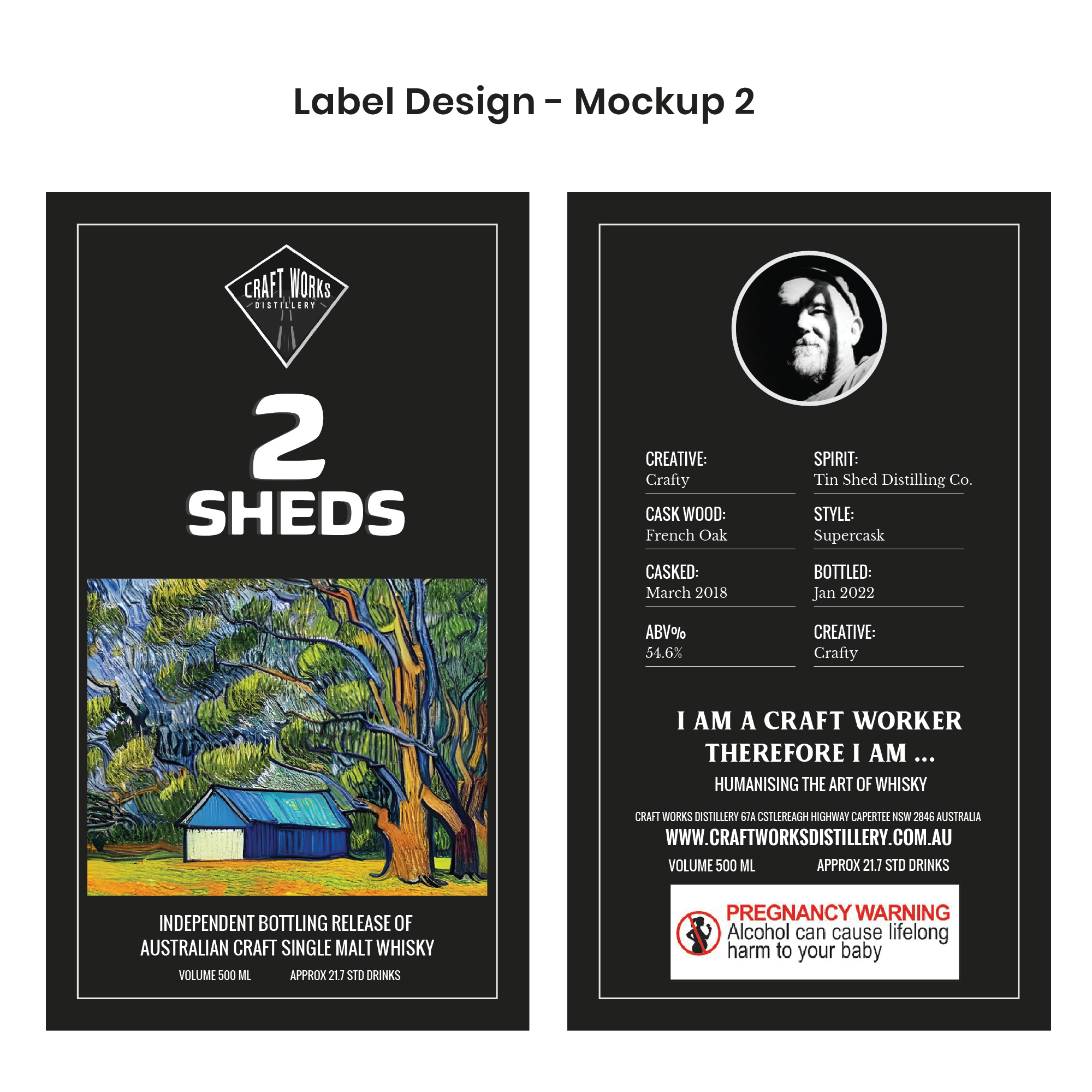 Graphic Design by Expert Designer for The Craft Works Whisky Co | Design #29562352