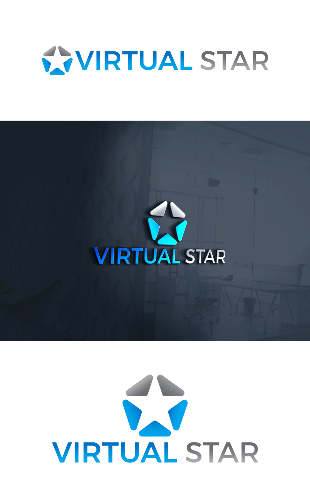 Logo Design by Ellene for Virtual Star Studios | Design #29569562