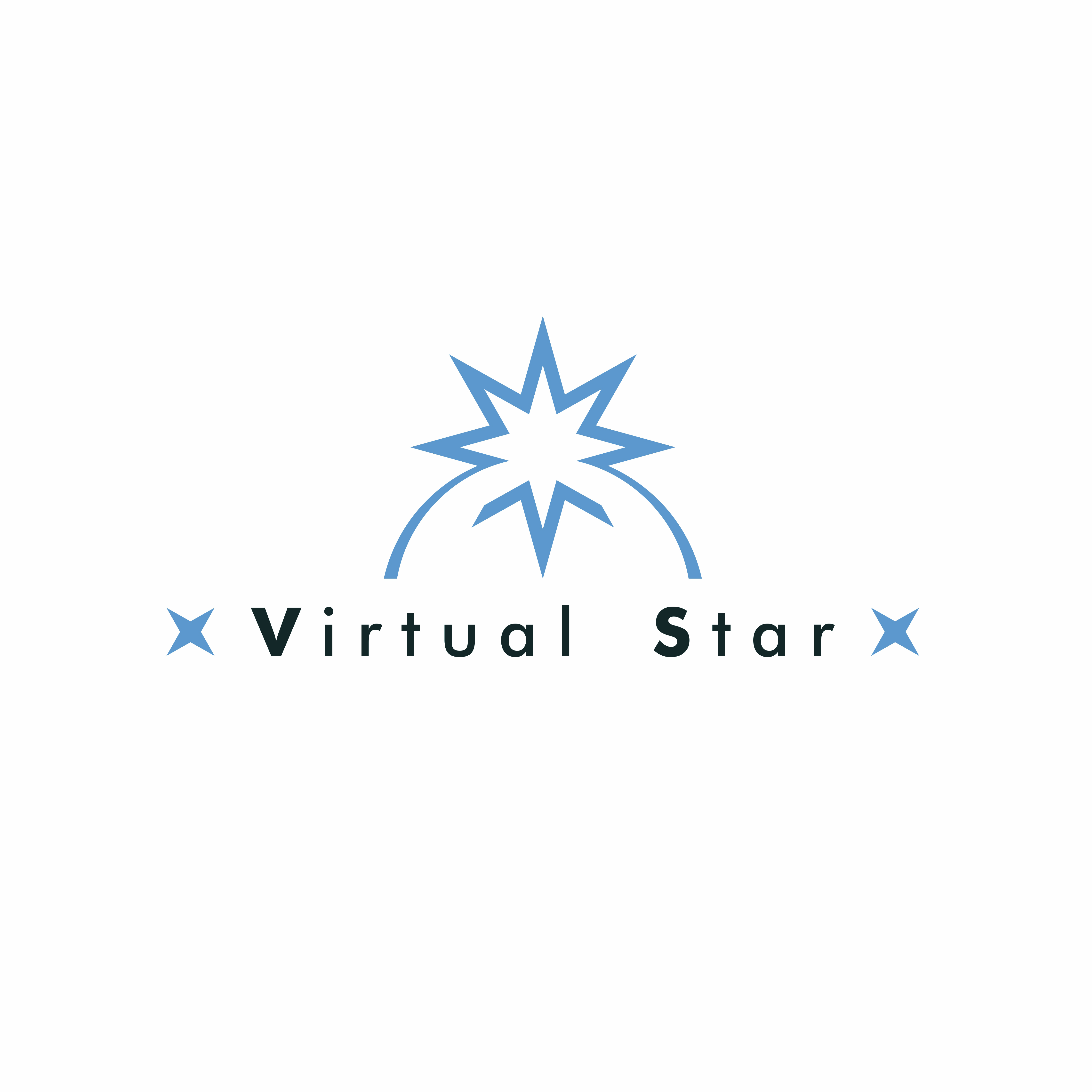 Logo Design by Vanishing Point for Virtual Star Studios | Design #29582594