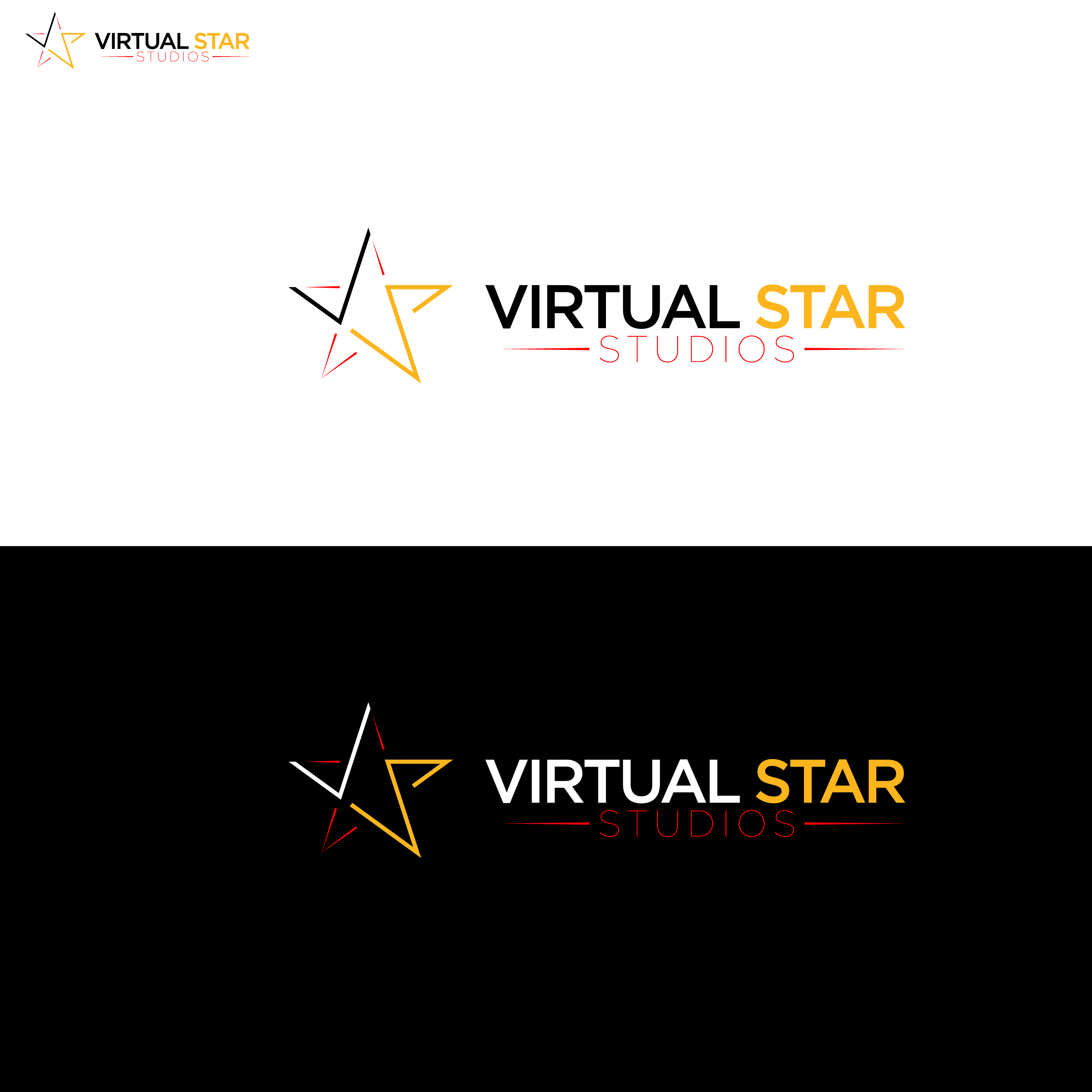 Logo Design by Vookehdyzynah for Virtual Star Studios | Design #29566867