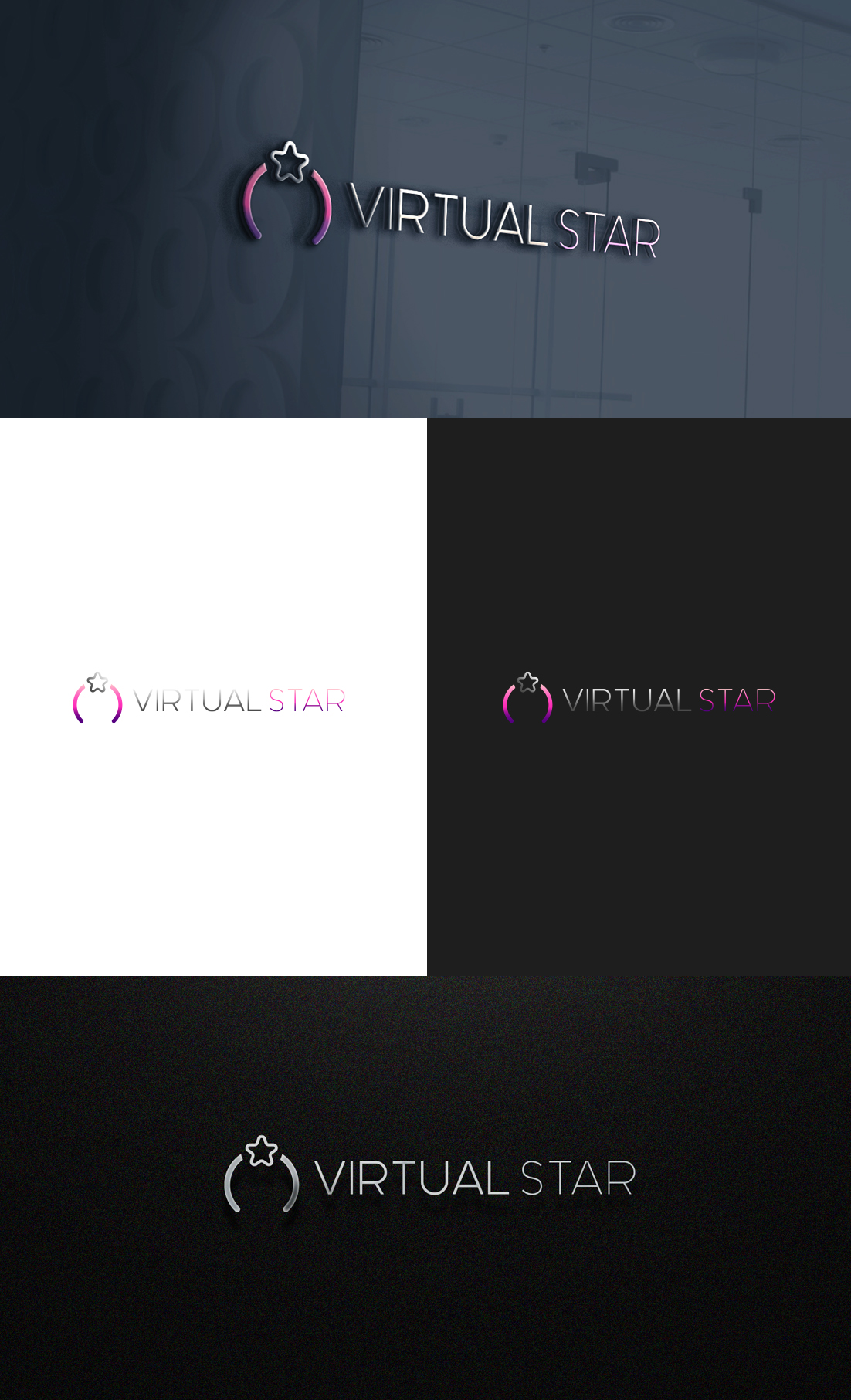 Logo Design by GLDesigns for Virtual Star Studios | Design #29562993