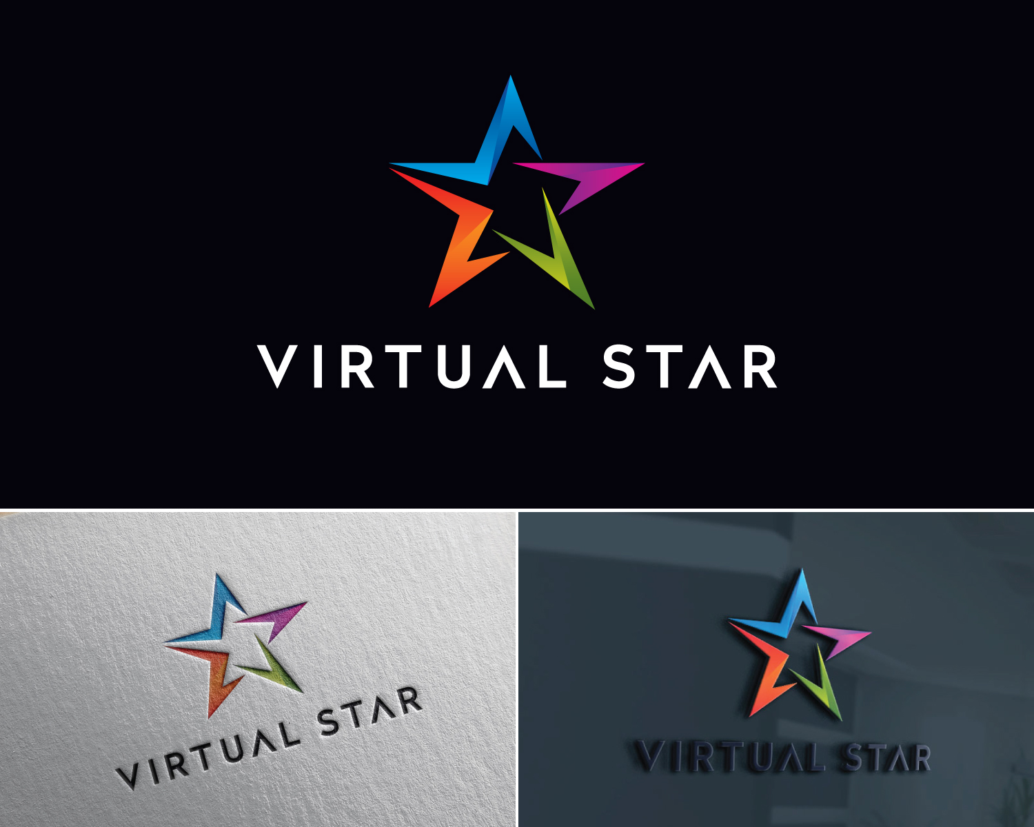 Logo Design by Atec for Virtual Star Studios | Design #29568329