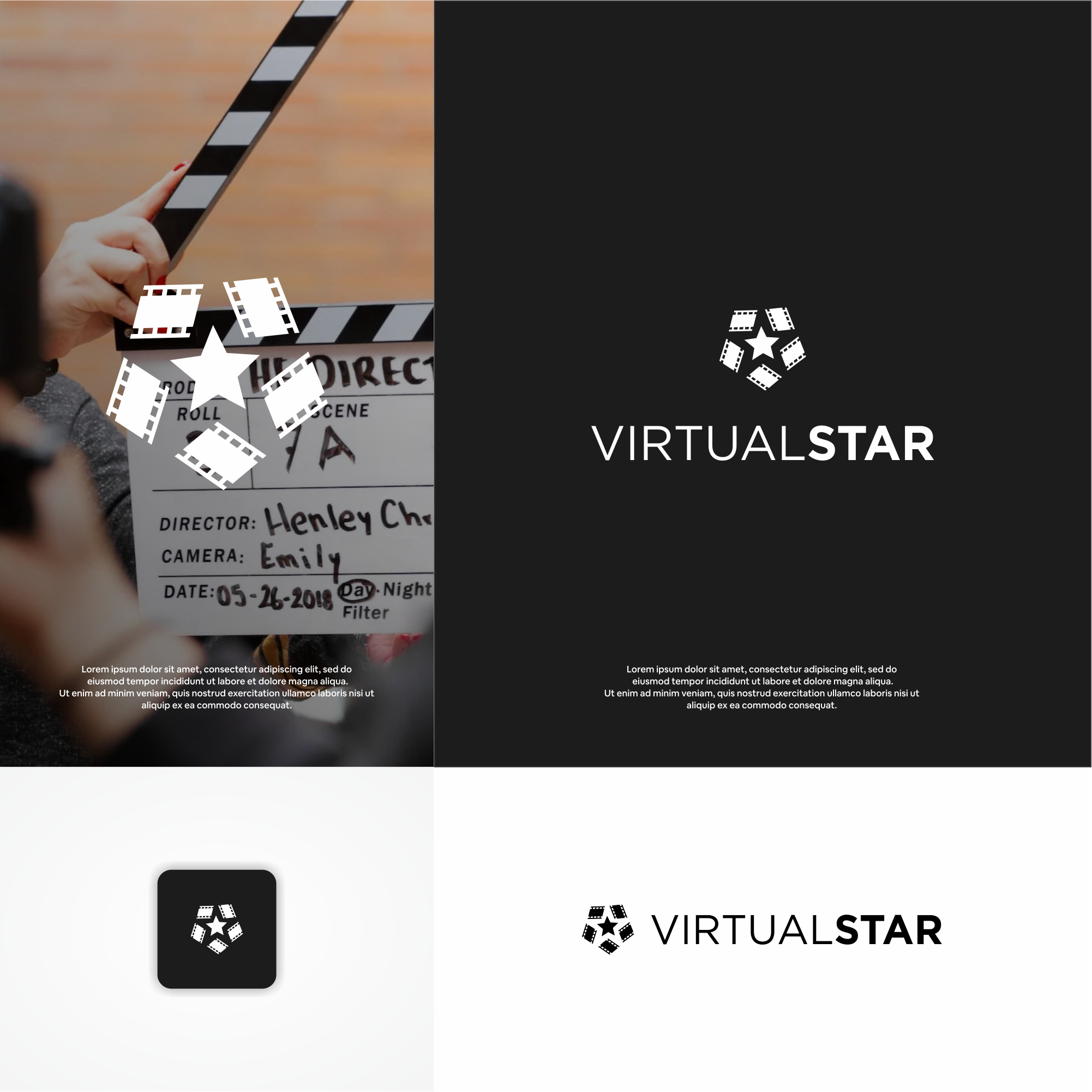 Diseño de Logo por DesignFirst para Virtual Star Studios | Diseño #29564627