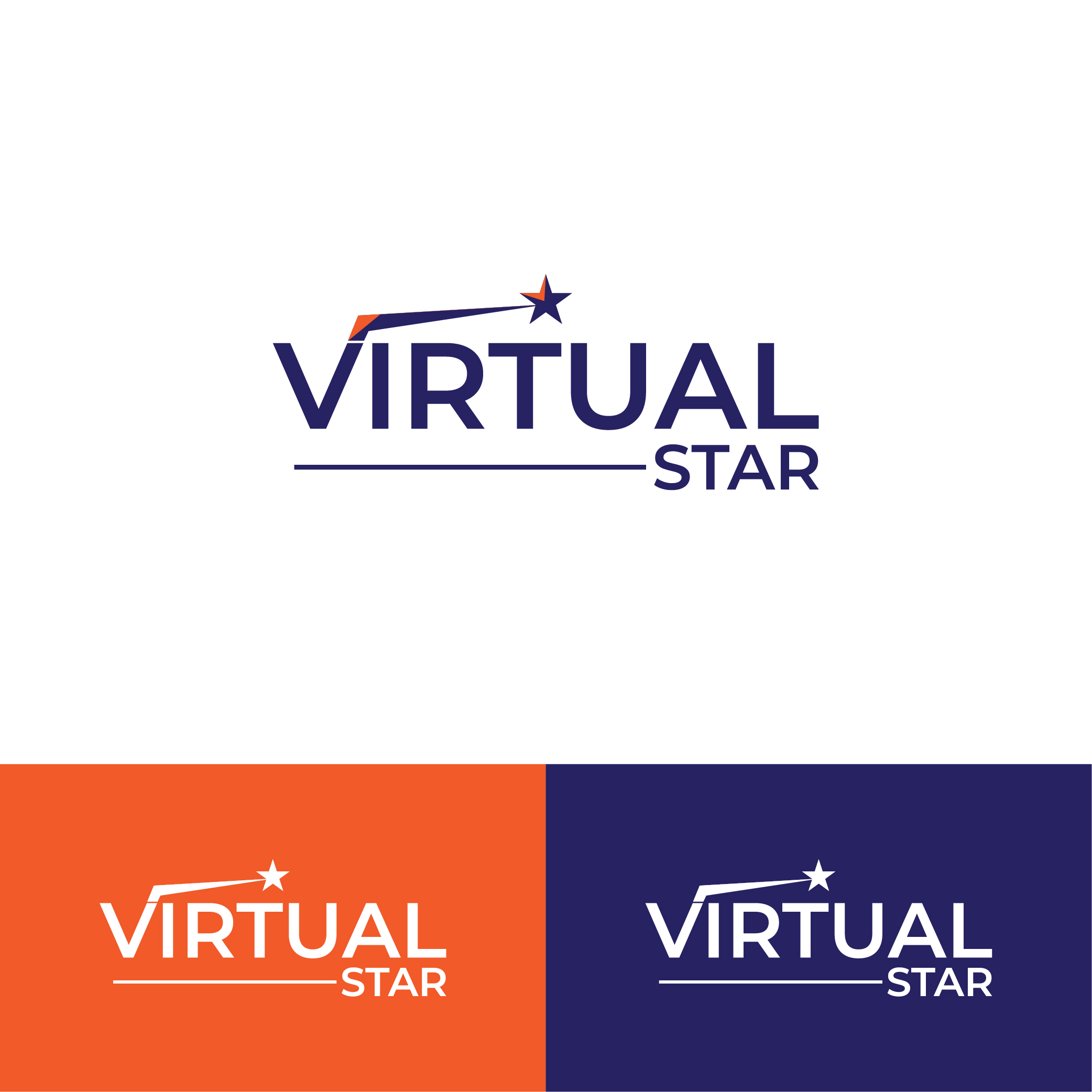 Logo Design by CrewType for Virtual Star Studios | Design #29572268