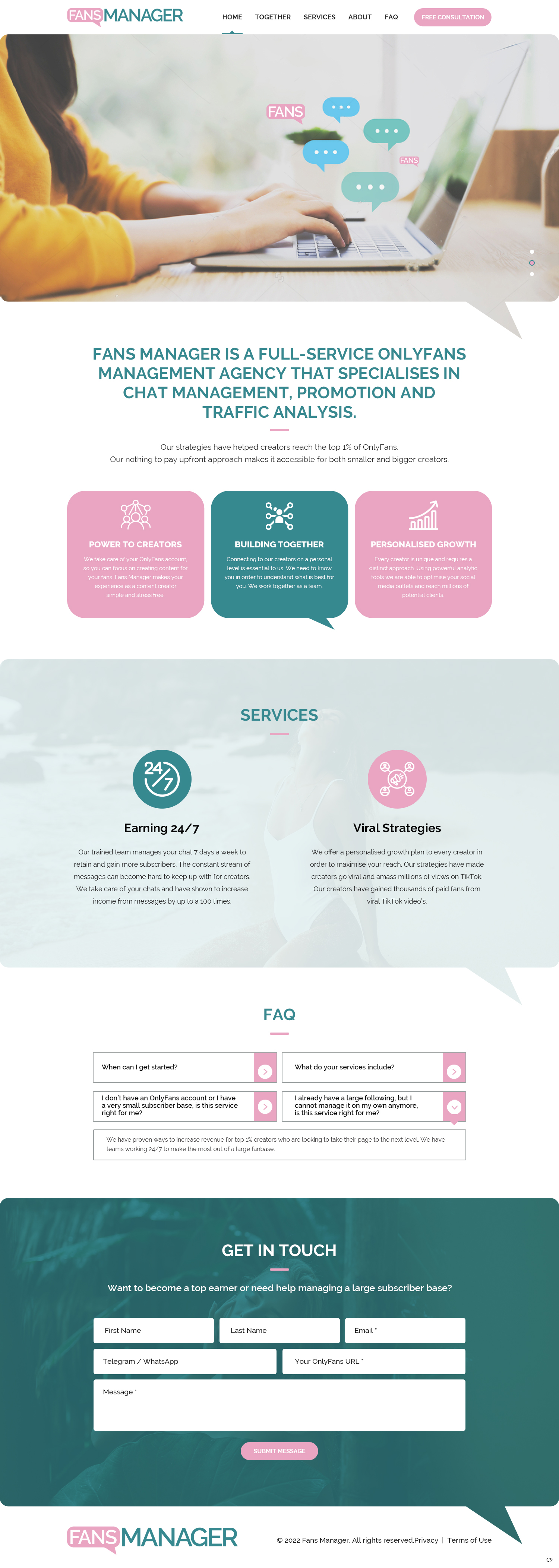 Web Design by pb for this project | Design #29568940