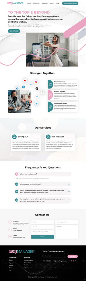 Web Design par pb pour ce projet | Design : #29568944