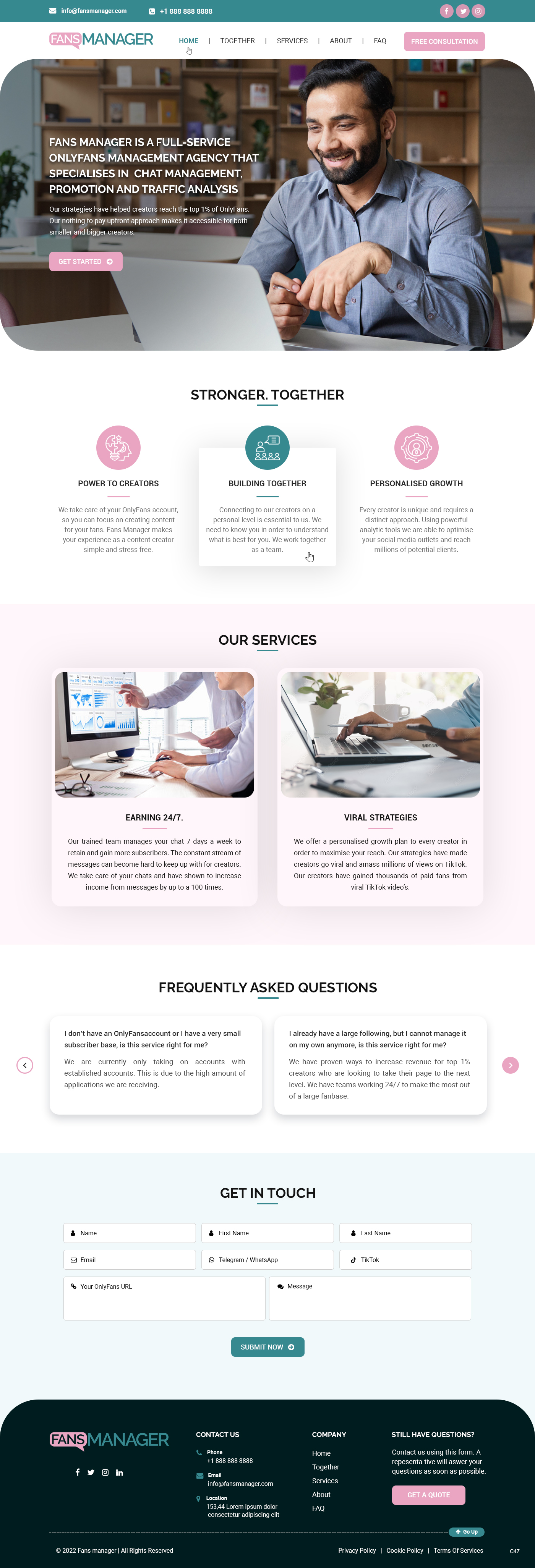 Web Design by pb for this project | Design #29568946