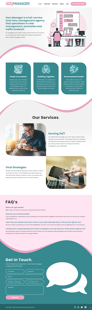 Web Design par pb pour ce projet | Design : #29568948
