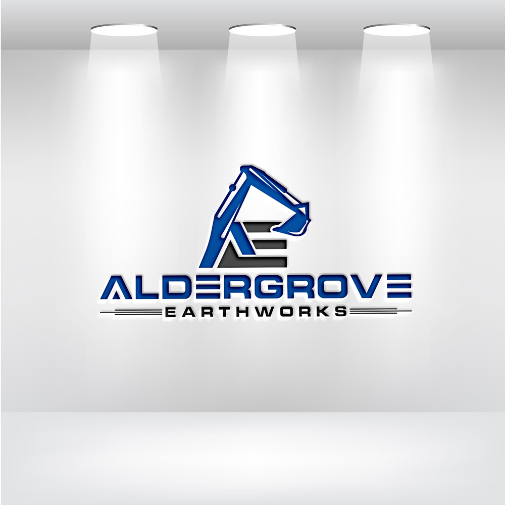 Diseño de Logo por Uhm@design para Aldergrove Earthworks llc | Diseño #29566796