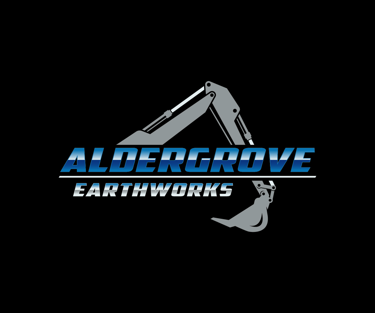 Logo Design by King Cobra for Aldergrove Earthworks llc | Design #29592852