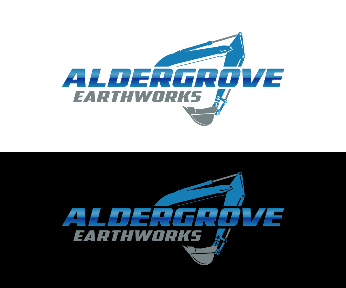 Diseño de Logo por King Cobra para Aldergrove Earthworks llc | Diseño #29596996