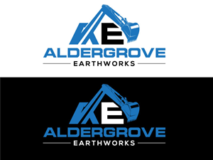 Logo-Design von Cliping_path für Aldergrove Earthworks llc | Design: #29564535