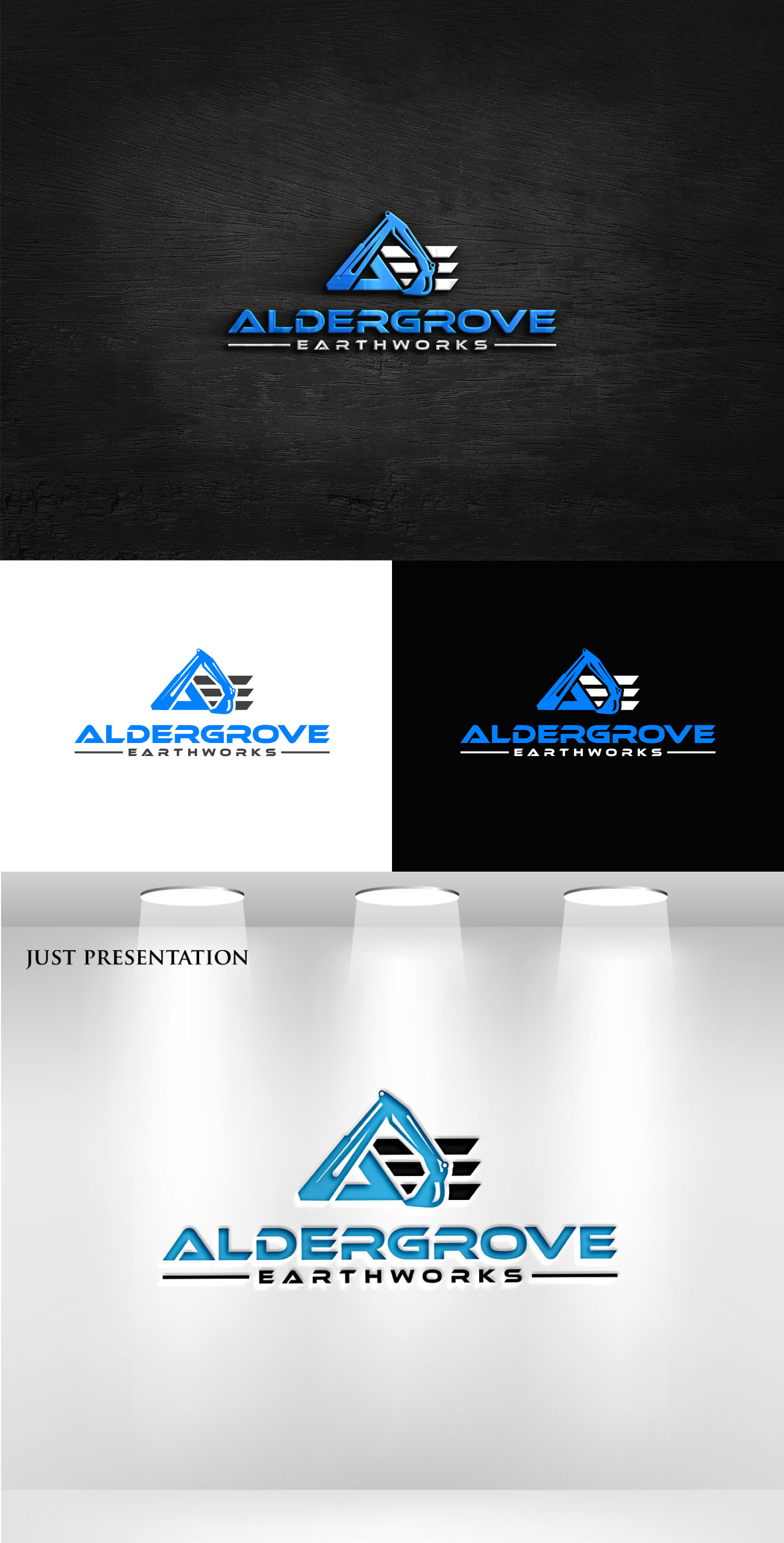 Diseño de Logo por Mi Design1 para Aldergrove Earthworks llc | Diseño #29564824