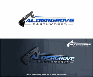 Logo-Design von alkaline für Aldergrove Earthworks llc | Design: #29564209