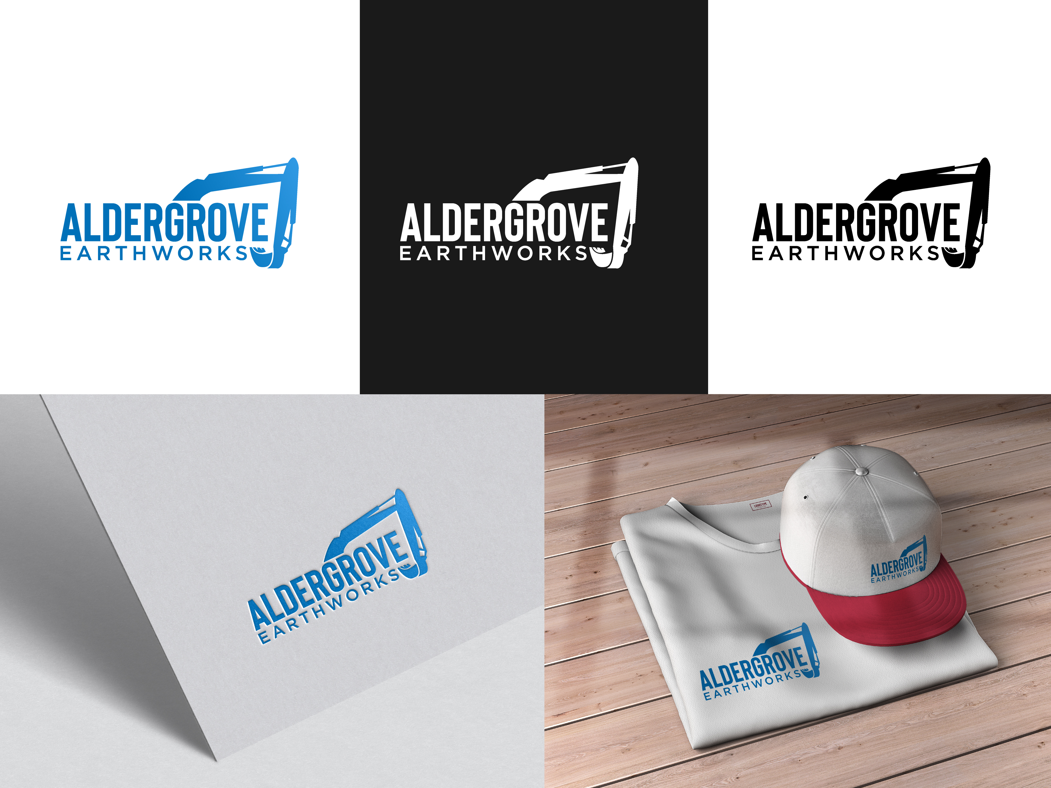 Logo Design by Designer sowad for Aldergrove Earthworks llc | Design #29575587