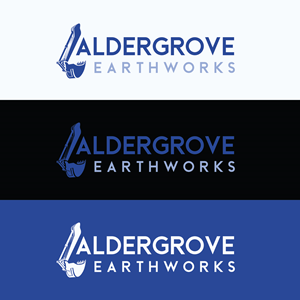Logo-Design von Indra Mahendra für Aldergrove Earthworks llc | Design #29591027