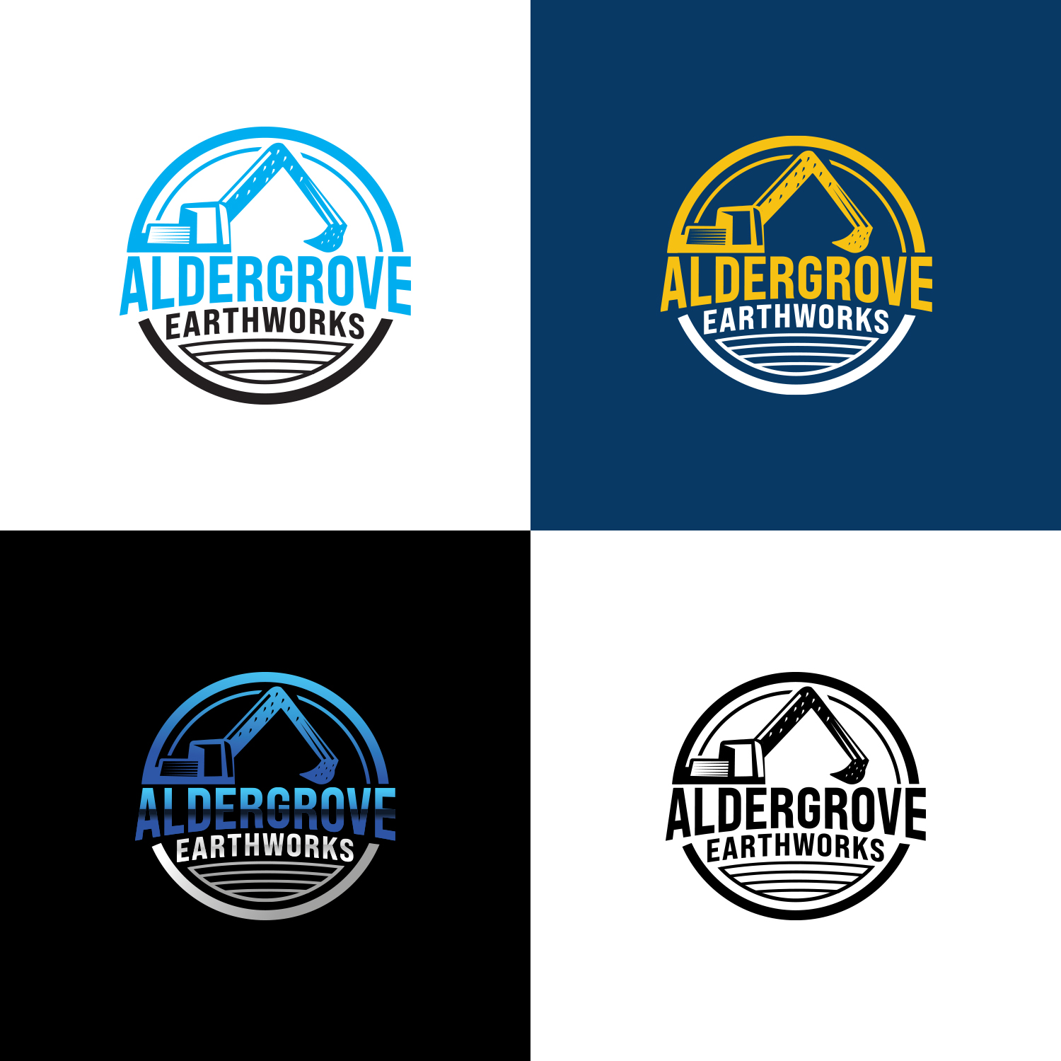 Diseño de Logo por Maxo-Biz para Aldergrove Earthworks llc | Diseño #29567558