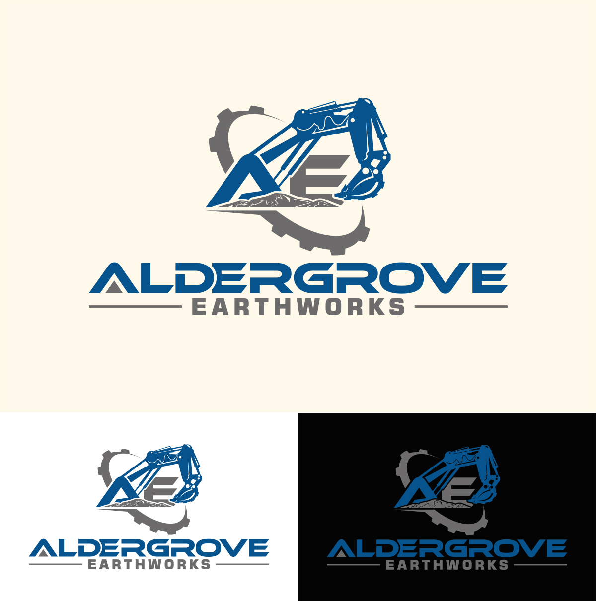 Diseño de Logo por Imran_me para Aldergrove Earthworks llc | Diseño #29587699