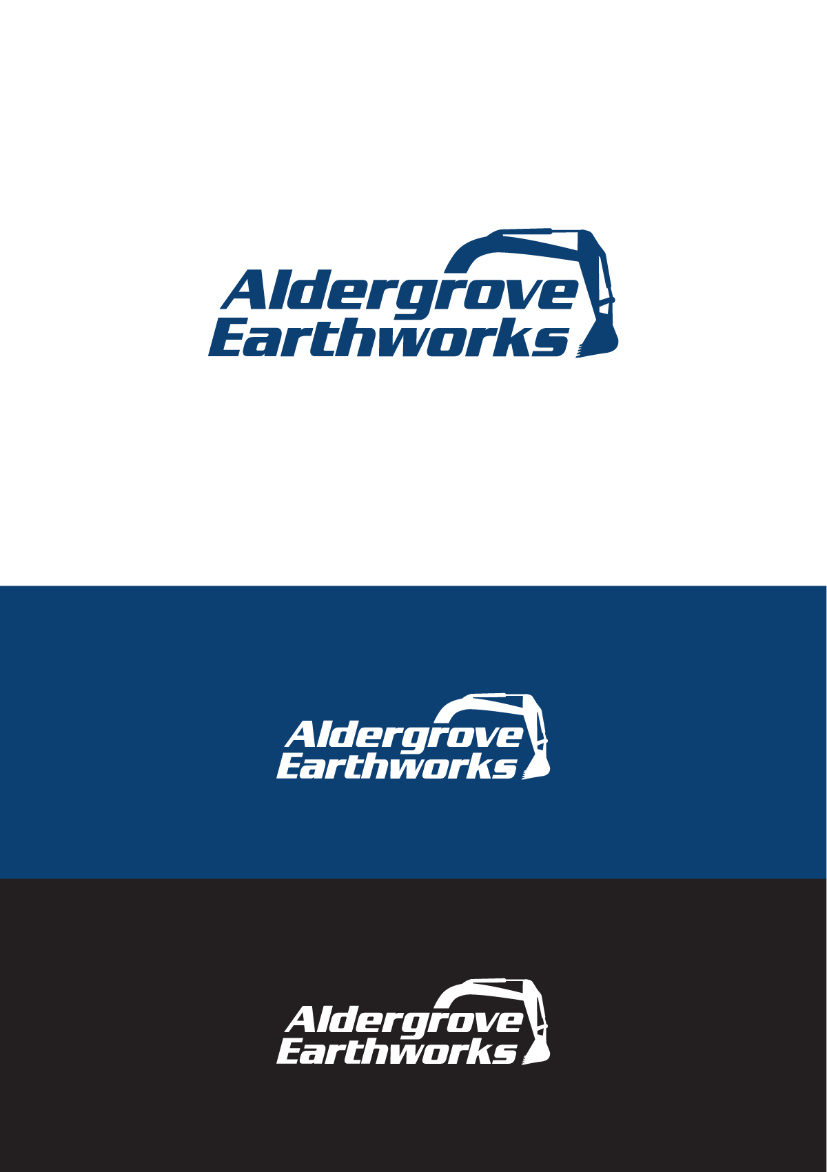 Logo Design by MX-Design for Aldergrove Earthworks llc | Design #29587881