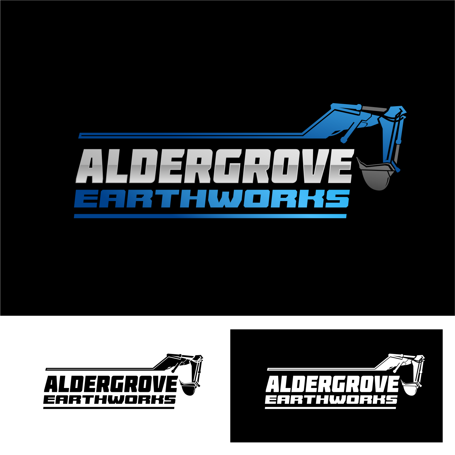 Diseño de Logo por ThiagoB para Aldergrove Earthworks llc | Diseño #29563780