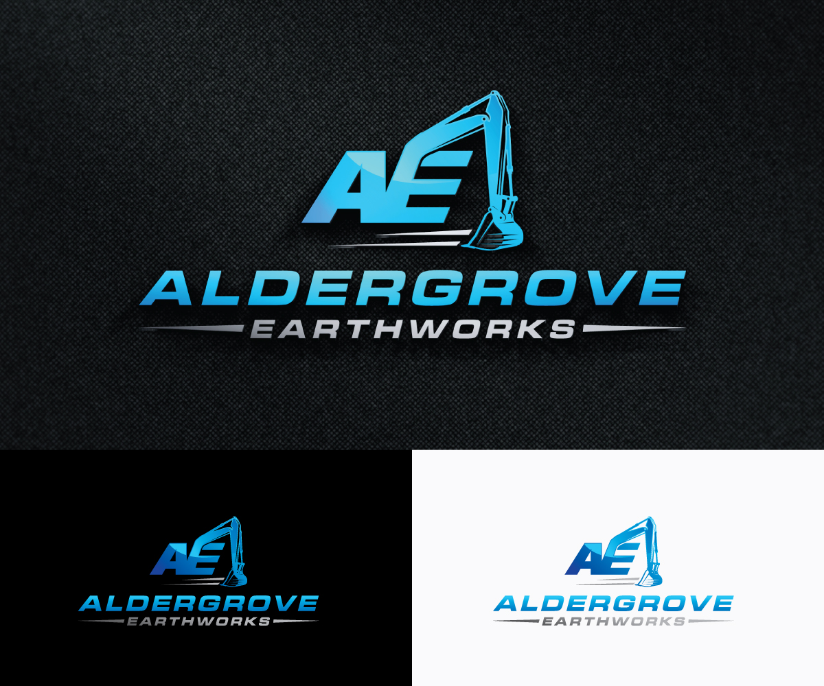 Logo-Design von step forward 2 für Aldergrove Earthworks llc | Design: #29641544