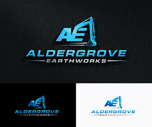 Logo-Design von step forward 2 für Aldergrove Earthworks llc | Design: #29641544