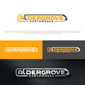 Diseño de Logo por AlphabetZero.com para Aldergrove Earthworks llc | Diseño: #29580951