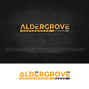 Diseño de Logo por AlphabetZero.com para Aldergrove Earthworks llc | Diseño: #29580953