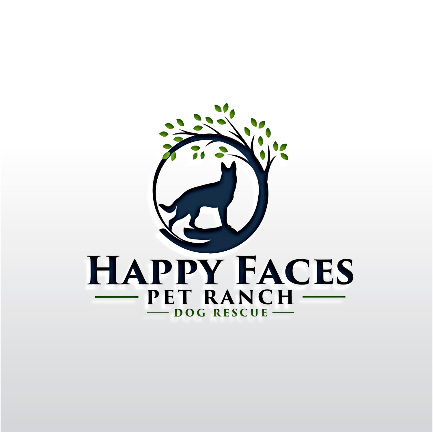 Diseño de Logo por Rosalie.. para Happy Faces Pet Ranch | Diseño #29575226