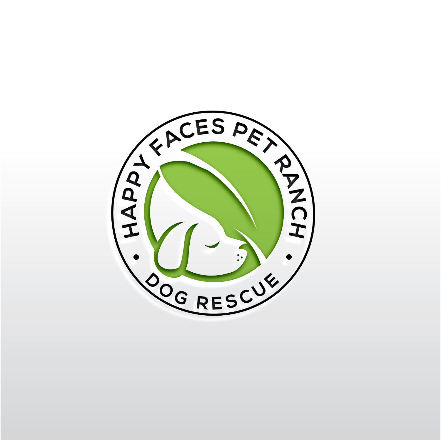 Logo Design by Rosalie.. for Happy Faces Pet Ranch | Design #29575227