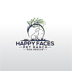 Logo Design by Rosalie.. for Happy Faces Pet Ranch | Design: #29575228