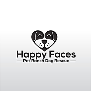 Logo Design by Rosalie.. for Happy Faces Pet Ranch | Design: #29575230