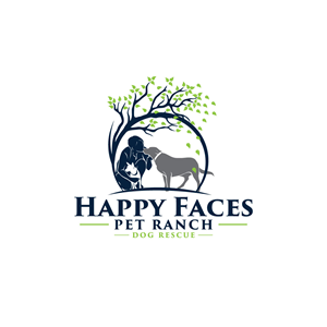 Logo Design by Rosalie.. for Happy Faces Pet Ranch | Design: #29575232
