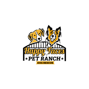 Logo Design by rgb01 for Happy Faces Pet Ranch | Design: #29598527