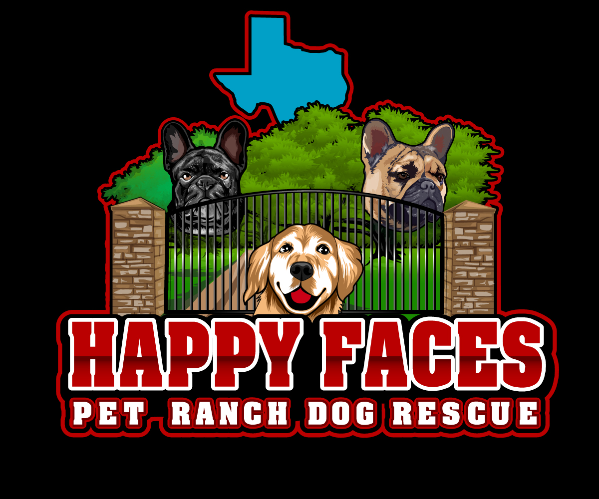 Logo Design by Paint-Tools for Happy Faces Pet Ranch | Design #29567483