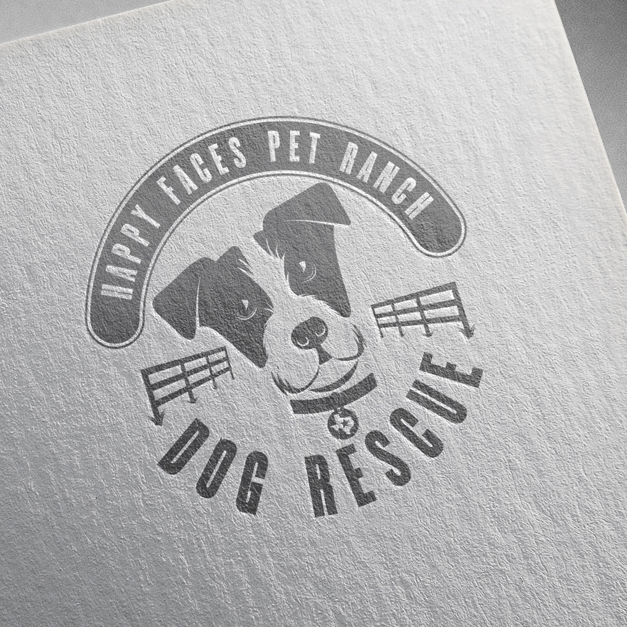 Logo Design by Storebuilder Designs for Happy Faces Pet Ranch | Design #29574218