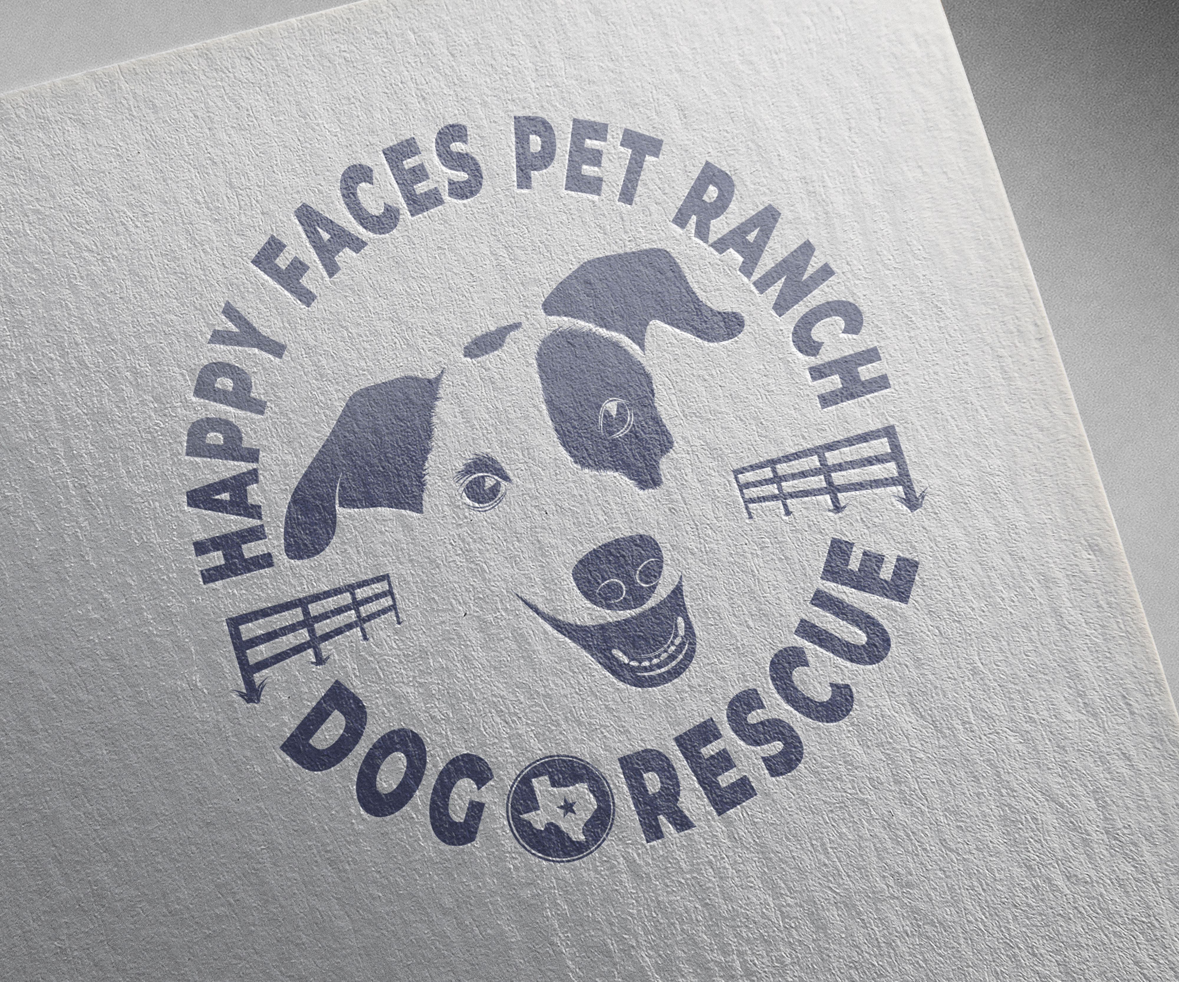 Logo Design by Storebuilder Designs for Happy Faces Pet Ranch | Design #29602395