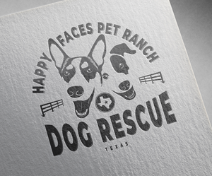 Logo Design by Storebuilder Designs for Happy Faces Pet Ranch | Design: #29608559