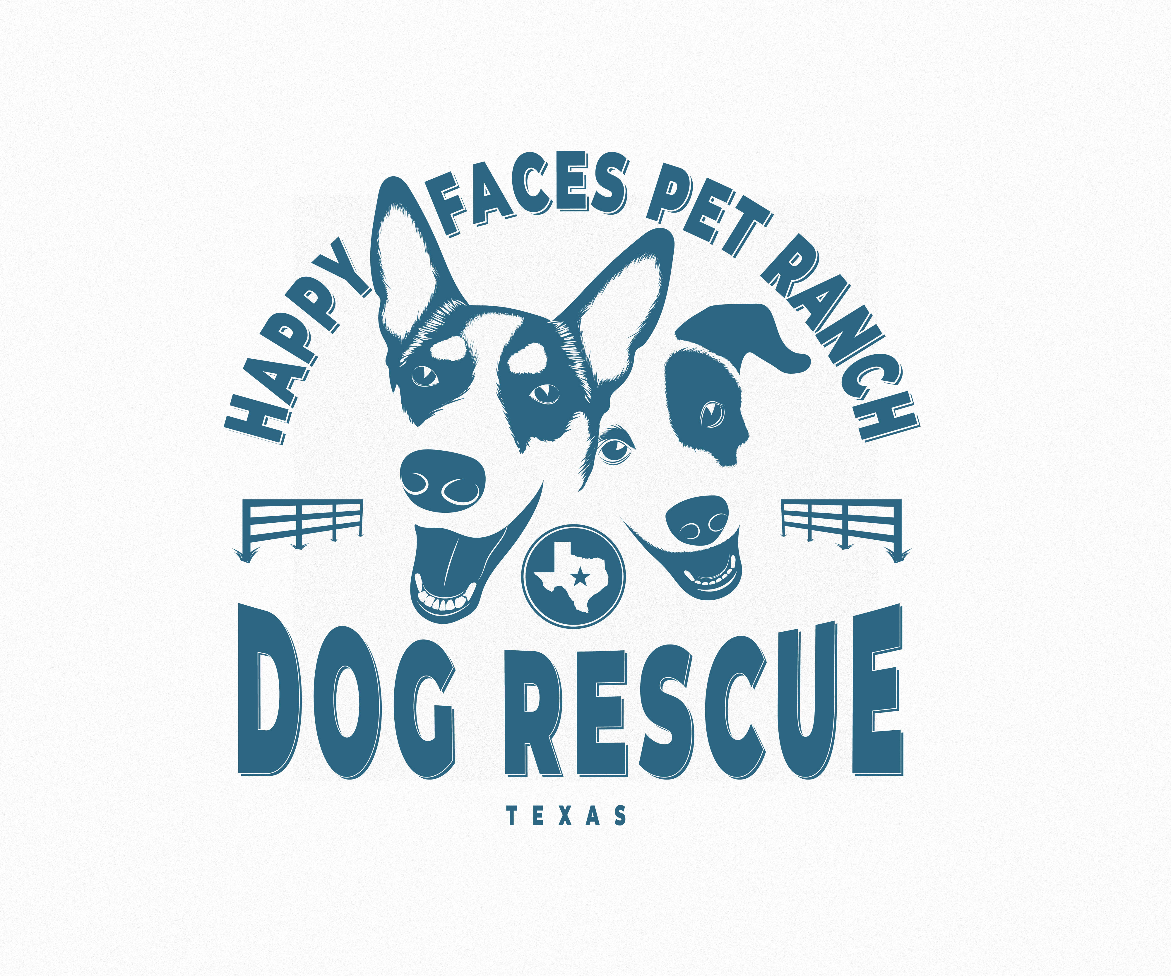 Logo Design by Storebuilder Designs for Happy Faces Pet Ranch | Design #29608572