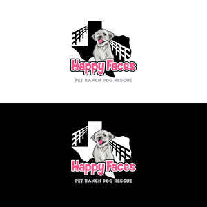Logo Design by chris Ray for Happy Faces Pet Ranch | Design: #29566577