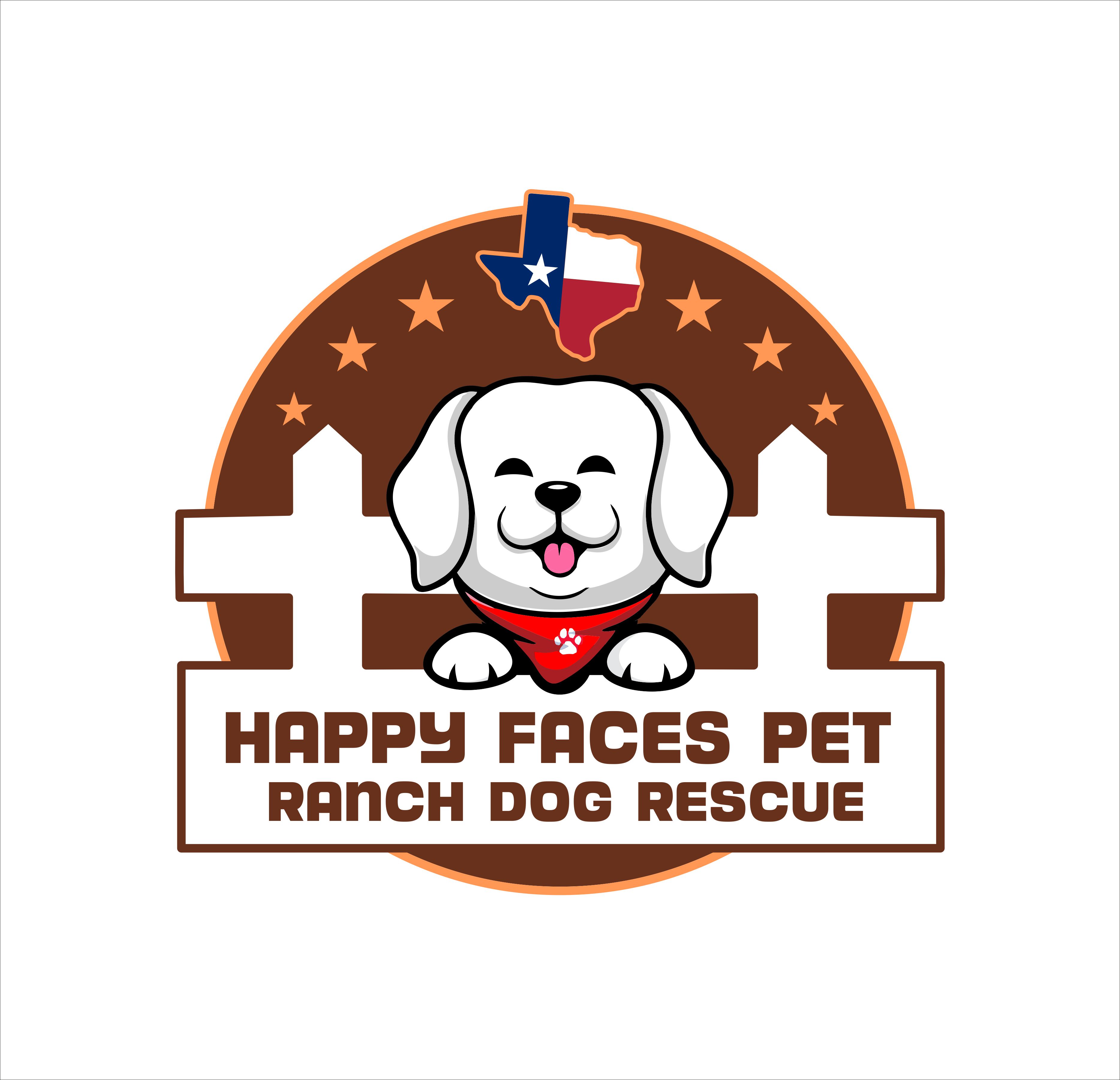 Logo Design by Gentleman89 for Happy Faces Pet Ranch | Design #29581201