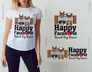 Logo Design by Impressive Sol for Happy Faces Pet Ranch | Design #29571902
