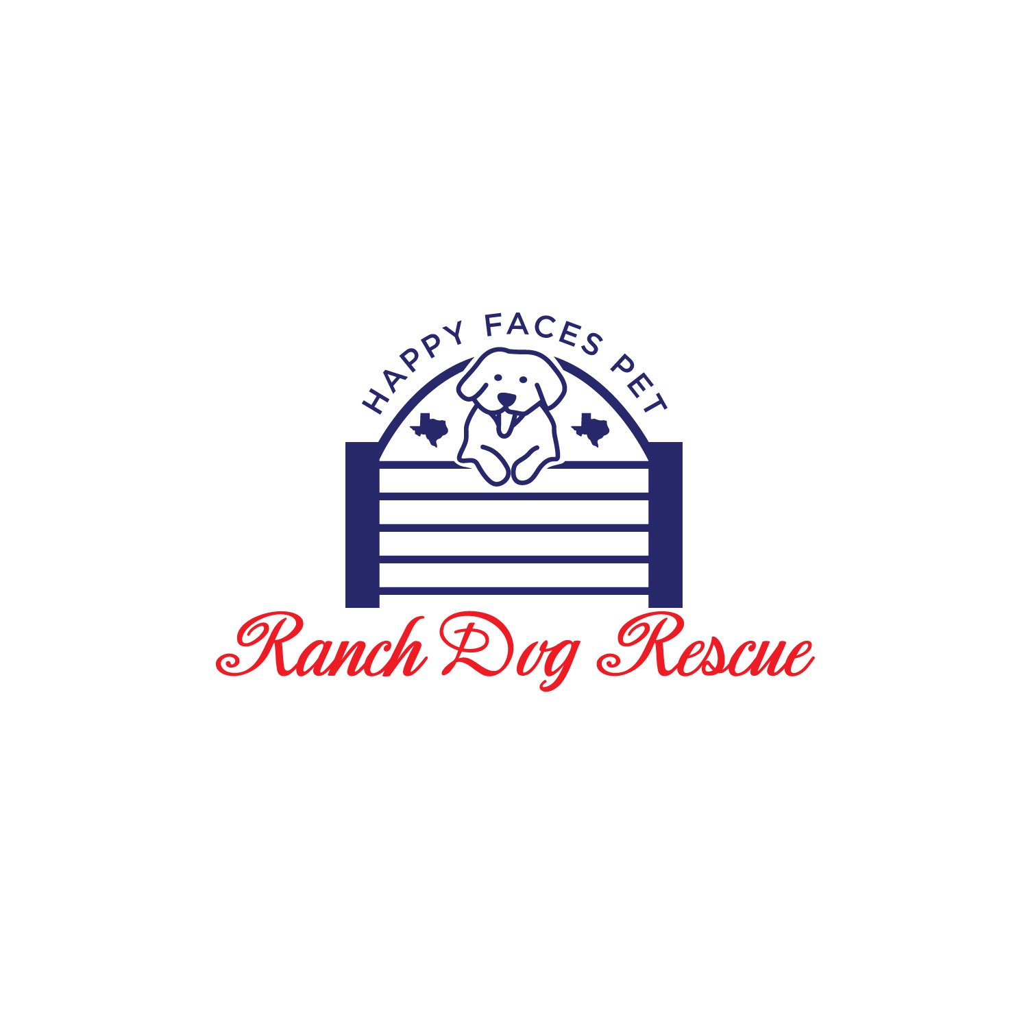 Logo Design by LAXMI DESIGNHUB for Happy Faces Pet Ranch | Design #29567560
