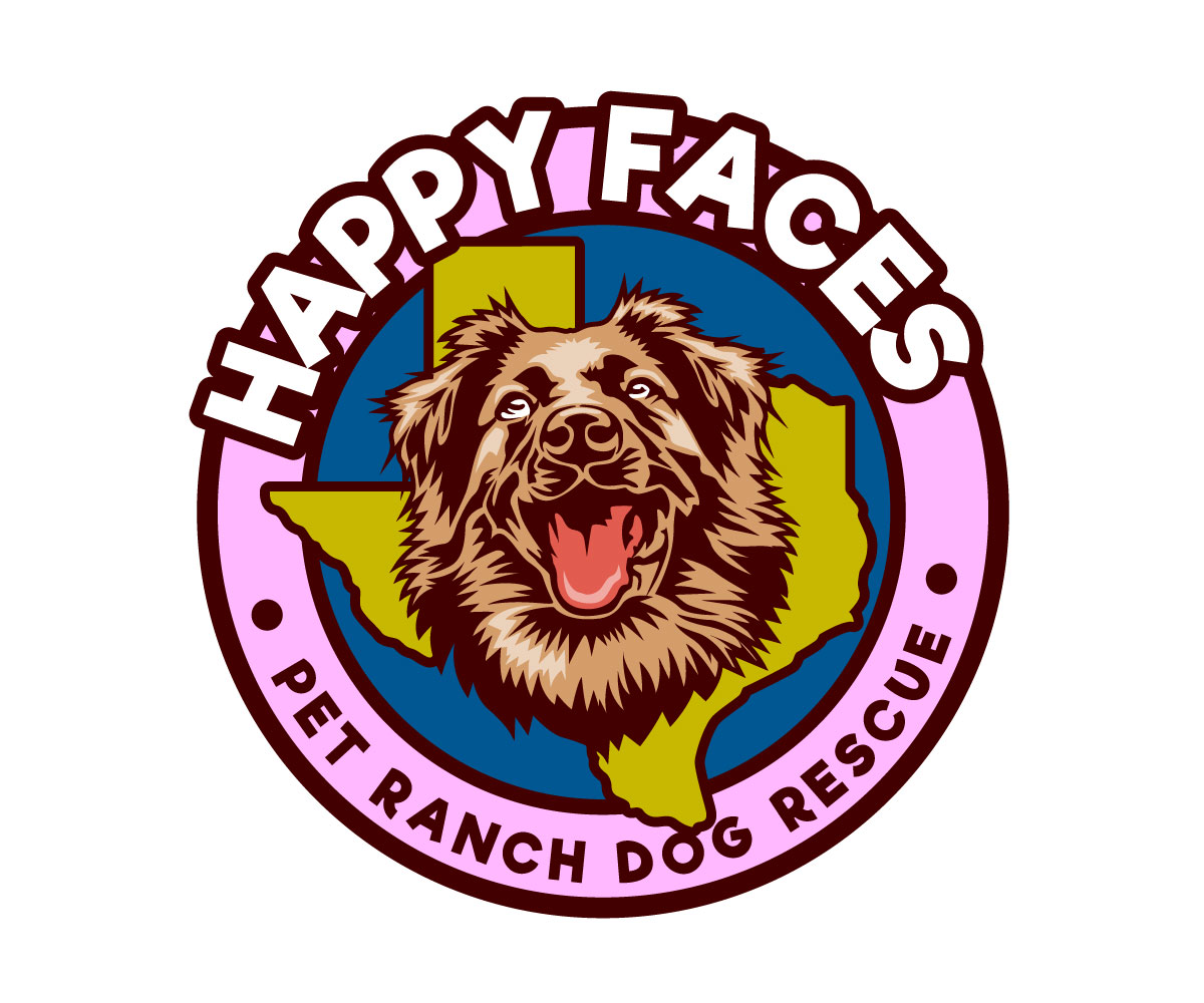 Logo Design by Ansh Design for Happy Faces Pet Ranch | Design #29568021
