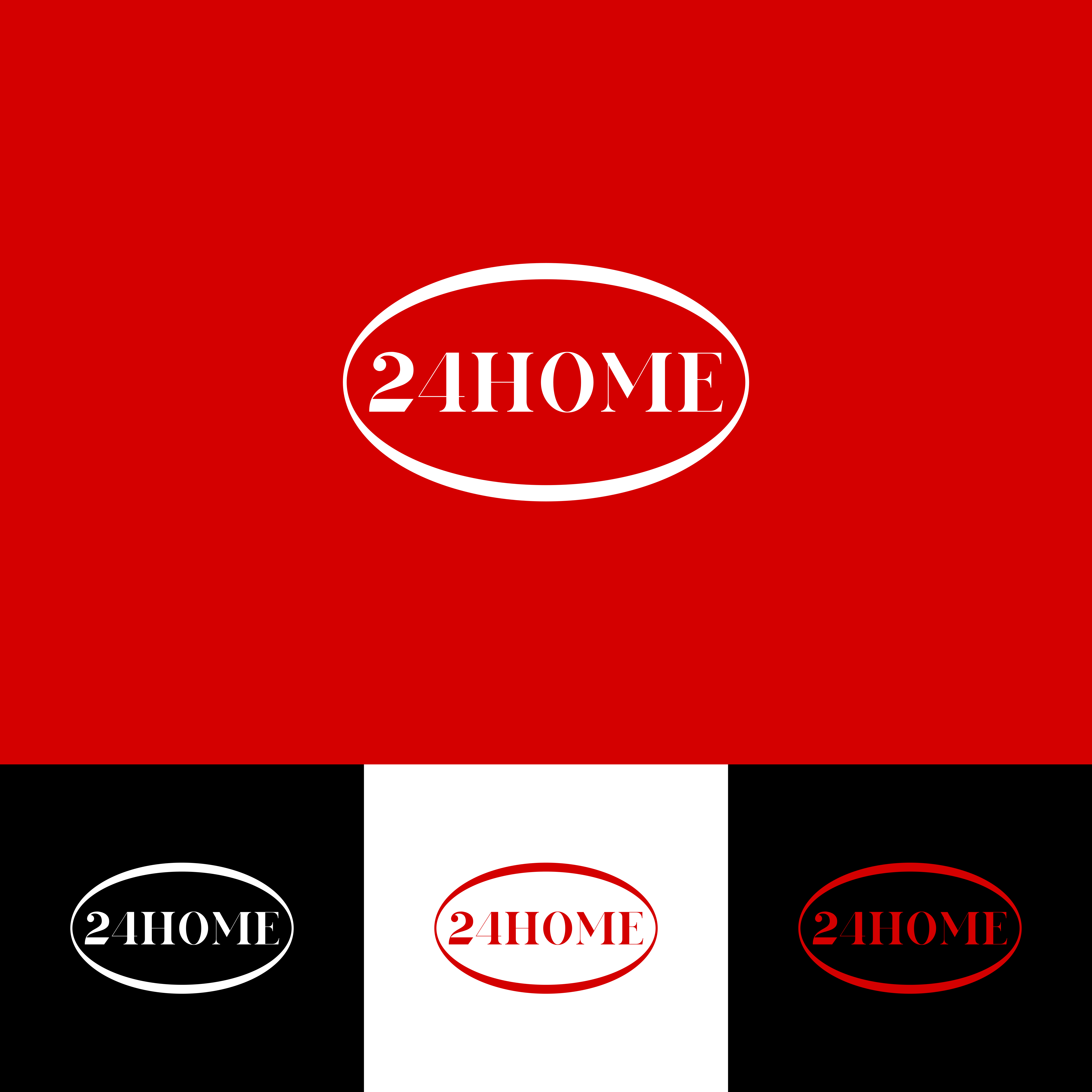 Logo Design by ramu 6 for 24Home | Design #29574296