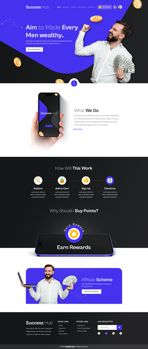 Web Design by Hussan