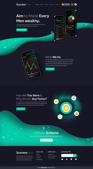 Web Design by Hussan for this project | Design: #29579972